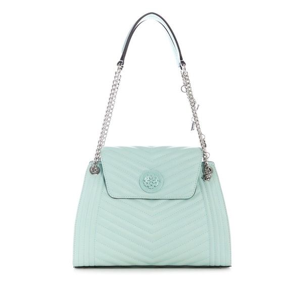New GUESS Lida Convertible Satchel - Picture 1 of 7